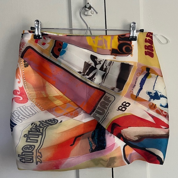 Zimmermann Brightside wrap mini skirt - Picture 2 of 5